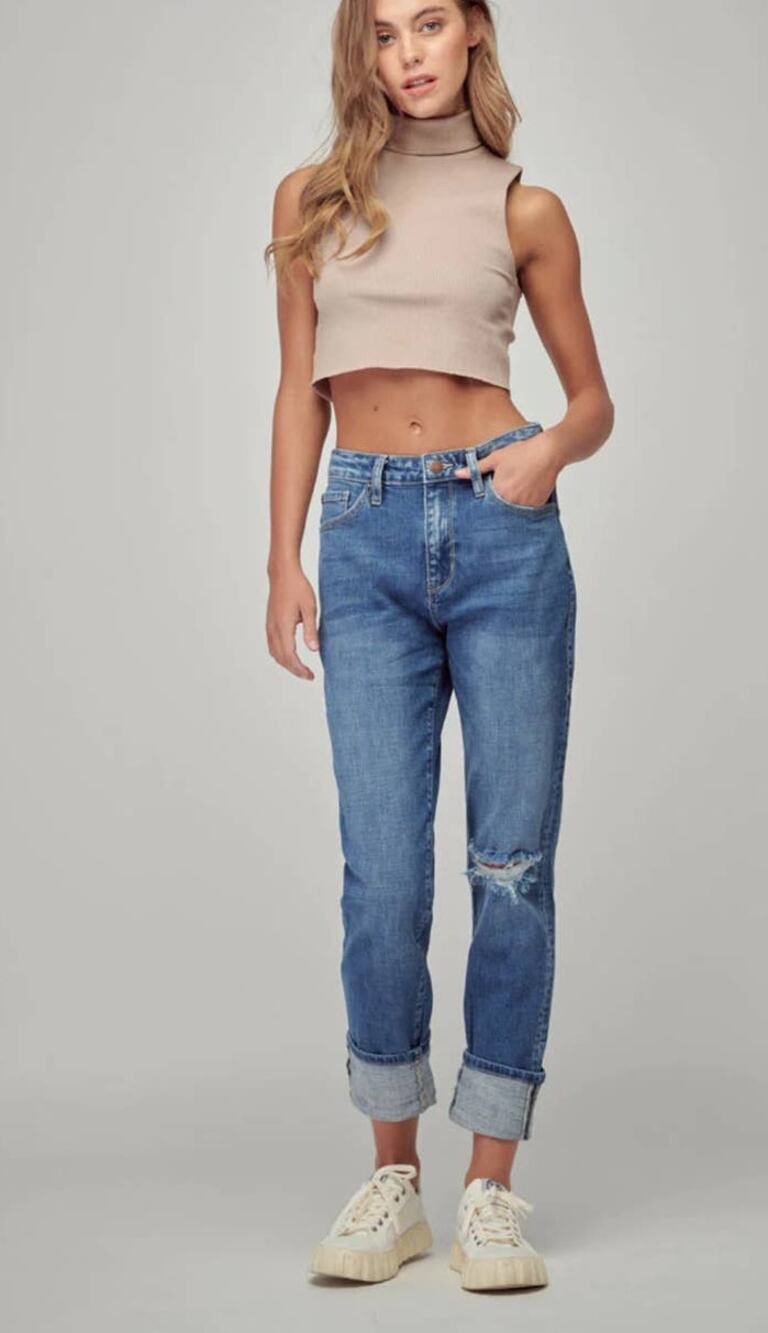 Nature Denim London High Rise Mom Jeans - 29